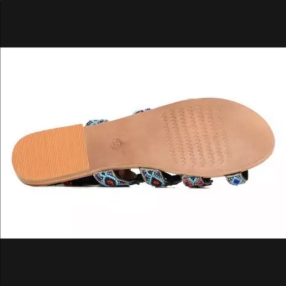 Sandals lace up leather - Picture 4 of 4